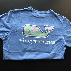 Blue Tropical Men Vineyard Vines SMALL
